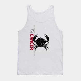 Cancer Zodiac symbol Tank Top